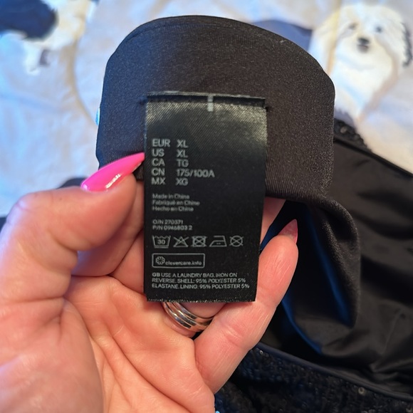 H&M sequin leggings XL - Picture 5 of 7